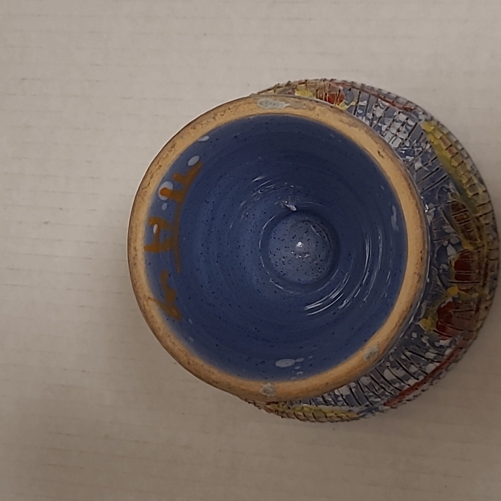 Vintage Italian Lava Pedestal Dish - Picture 9 of 16